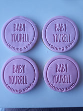 Load image into Gallery viewer, Baby *Name* - Coming soon Stamp !