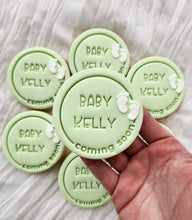 Load image into Gallery viewer, Baby *Name* - Coming soon Stamp !
