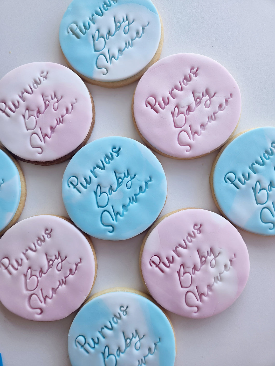 *Name* Baby shower cookie