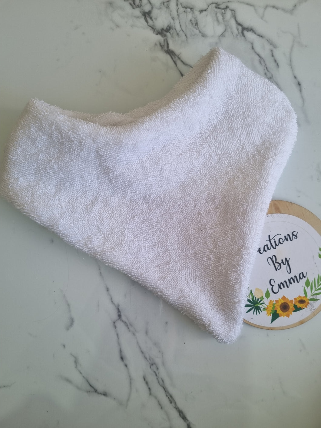 Terry Toweling Dribble Bib