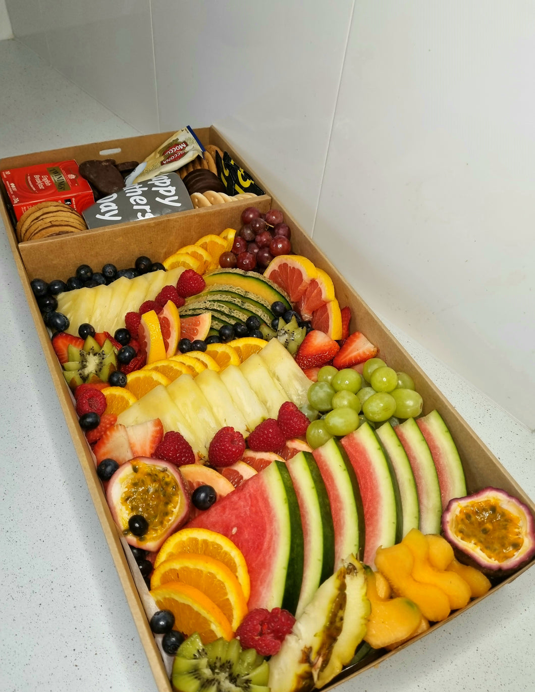 Extra Large Fruit box & Tea and Coffee