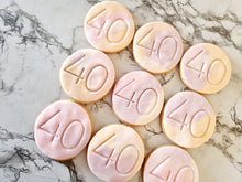 Load image into Gallery viewer, Numbered Sugar cookies
